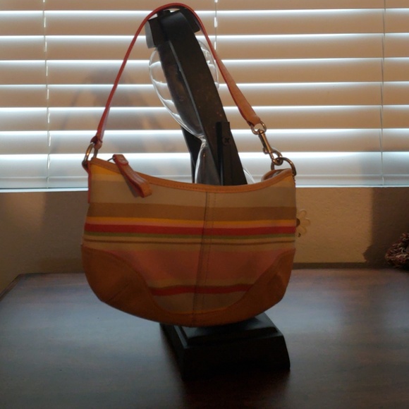 Coach Soho Hobo Multicolor Leather Shoulder Bag - Picture 8 of 8